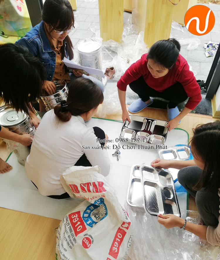 Cung cấp nội thất, thiết bị phòng học cho trường mầm non tại Hưng Yên-6