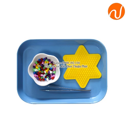 bài học chuyển đồ vật nhỏ với nhíp