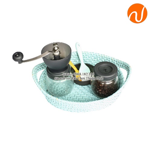 Giáo cụ và hoạt động xay cà phê GC36-513 giúp Luyên cơ tinh, cơ tay khi thực hiện các động tác khó khi xay cà phê