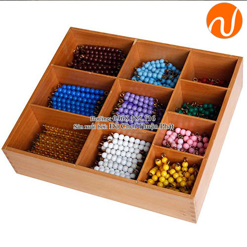 Hộp thanh hạt cườm từ 1 đến 10