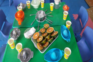 Chuẩn bị Giáo cụ bài học vắt cam GC36-515