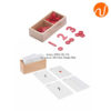 Giáo cụ montessori hộp số và số lượng (kèm bảng hướng dẫn) GC36-135