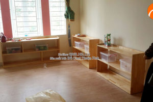 Cung cấp sản phẩm tủ kệ Montessori đồ chơi vận động tại Hà Nội