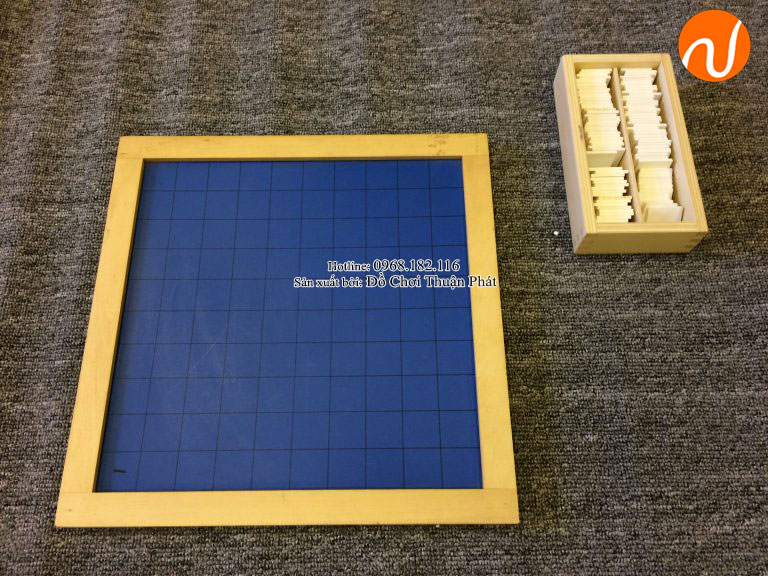 hướng dẫn sử dụng bảng 100 montessori