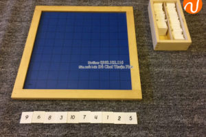 Hướng dẫn sử dụng Bảng 100 Montessori