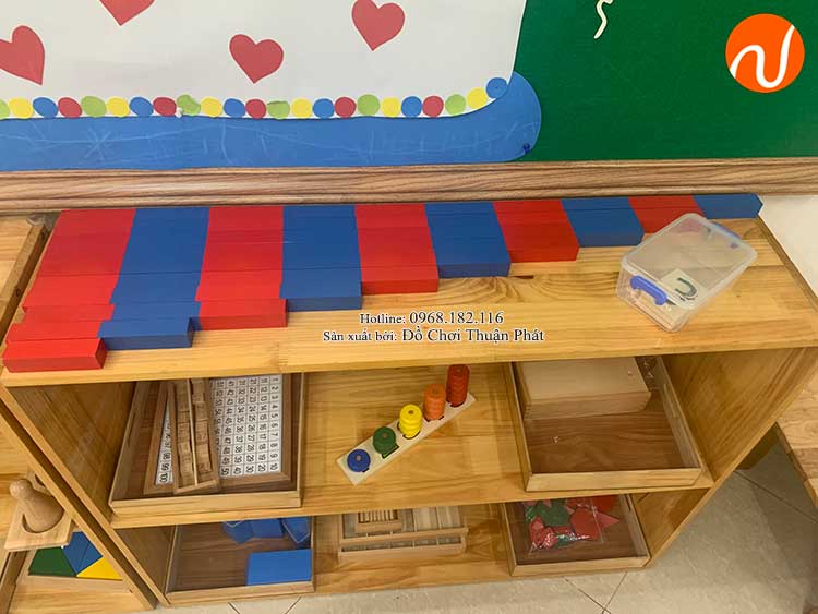 Giao kệ Montessori cho khách hàng mở lớp học Montessori tại Hà Nội-6