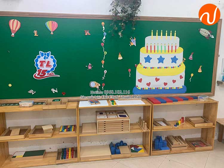 Giao kệ Montessori cho khách hàng mở lớp học Montessori tại Hà Nội-9