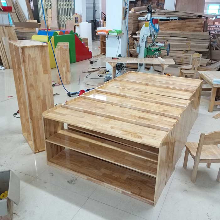 Những mẫu kệ Montessori sử dụng tại trường mầm non-1