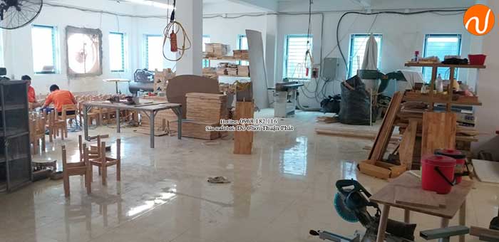 Xưởng sản xuất bàn ghế gỗ mầm non giá rẻ chất lượng tại Hà Nội-1
